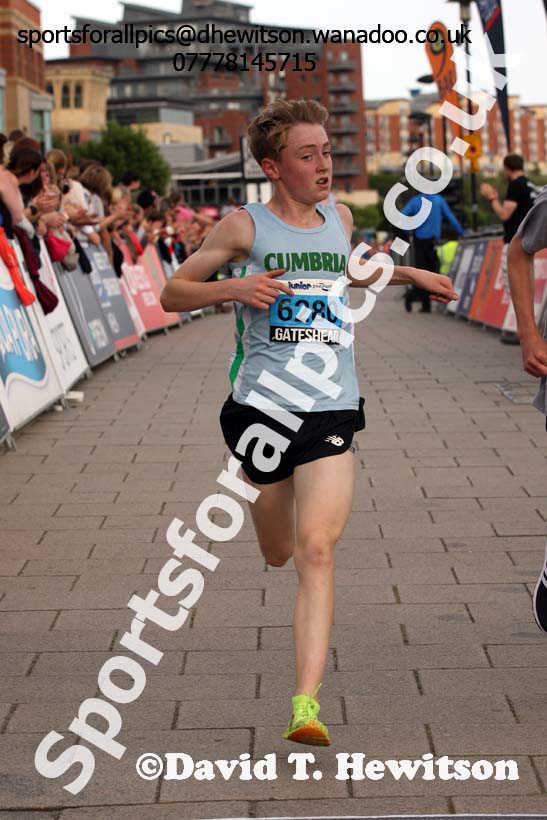 Boys Junior Great  North Run, Newcastle/Gateshead. Photo: David T. Hewitson/Sports for All Pics